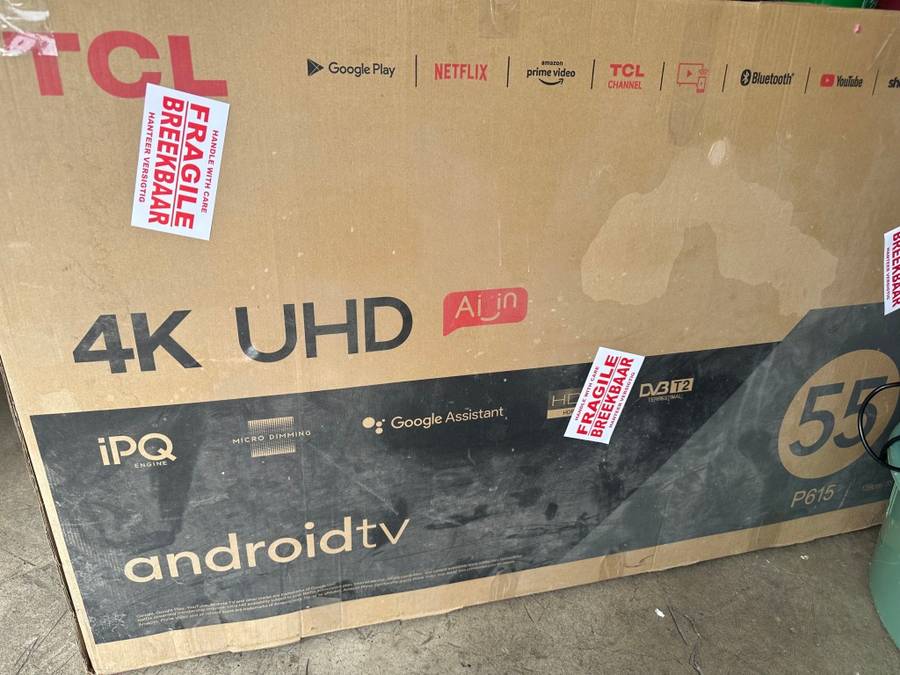TCL P615K 4K Smart Android TV (Broken/read description)