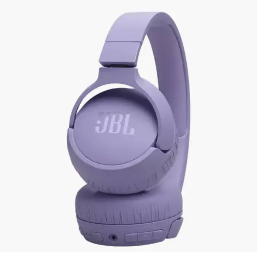JBL Wireless On-Ear Headphones Over-ear Bluetooth Headphones Foldable (Black)