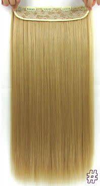 High Quality Heat Resistant washable hair extensions  #22 Golden Blonde
