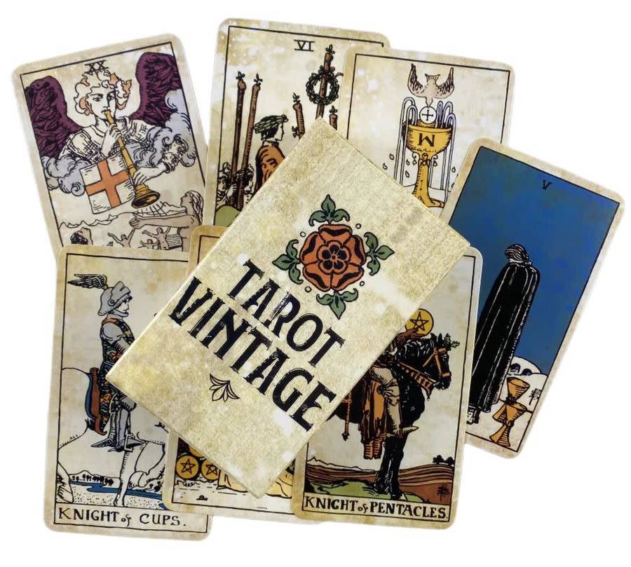 TAROT VINTAGE 78 ORACLE CARDS DECK