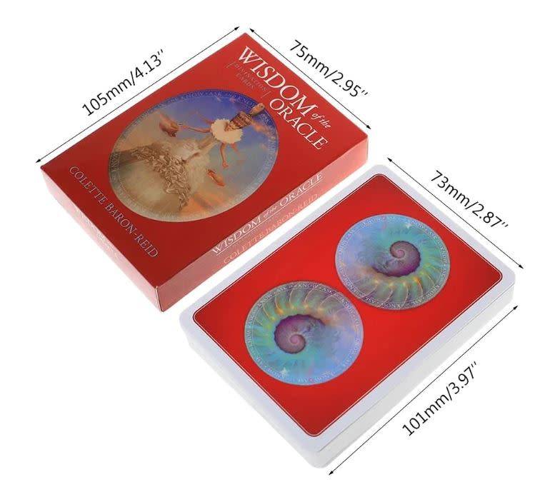 Wisdom Of The Oracle 52 Cards Deck by Colette Baron-Riad