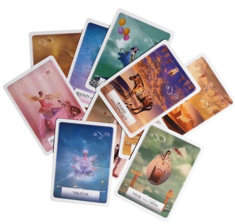 Wisdom Of The Oracle 52 Cards Deck by Colette Baron-Riad