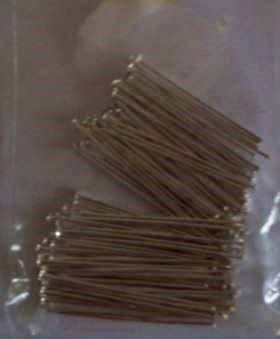 BEADING ACCESSORIES  -  HEADPINS 100PC