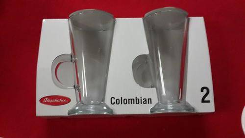 6 Glass Latte Mugs