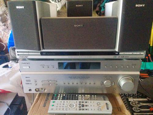 Sony Home Theatre (6.1 CH) and DVD Player