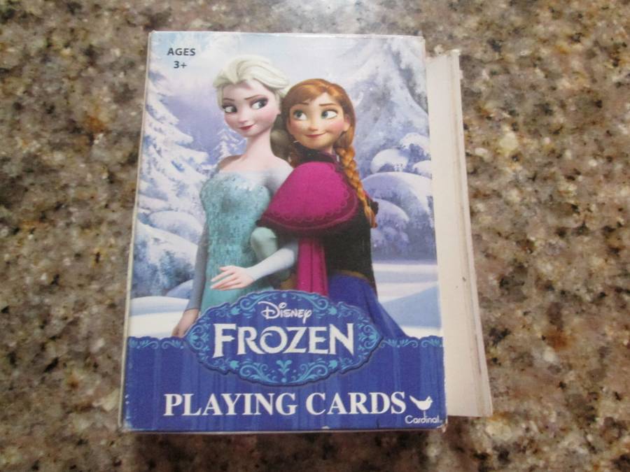 Frozen Playing Cards