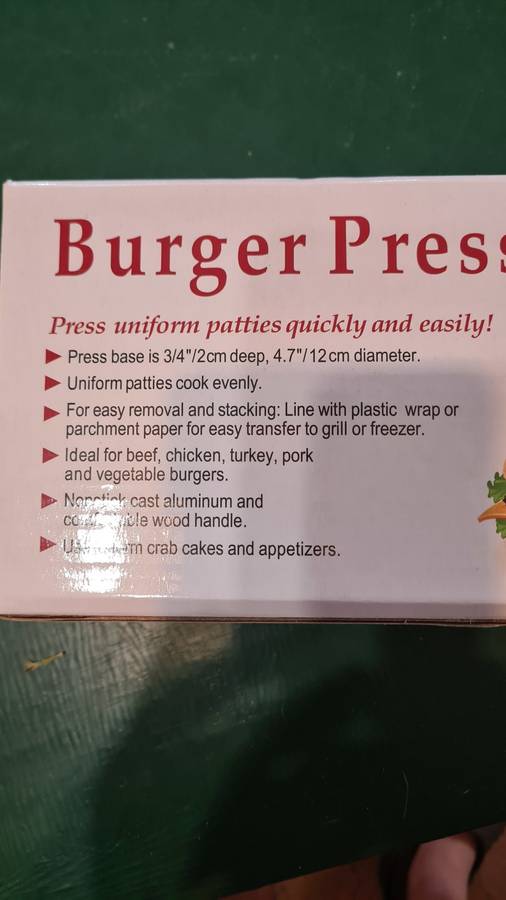 Burger Press Double