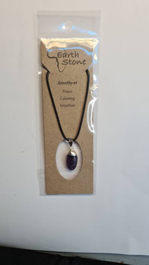 Necklace with pendant Earth Stone