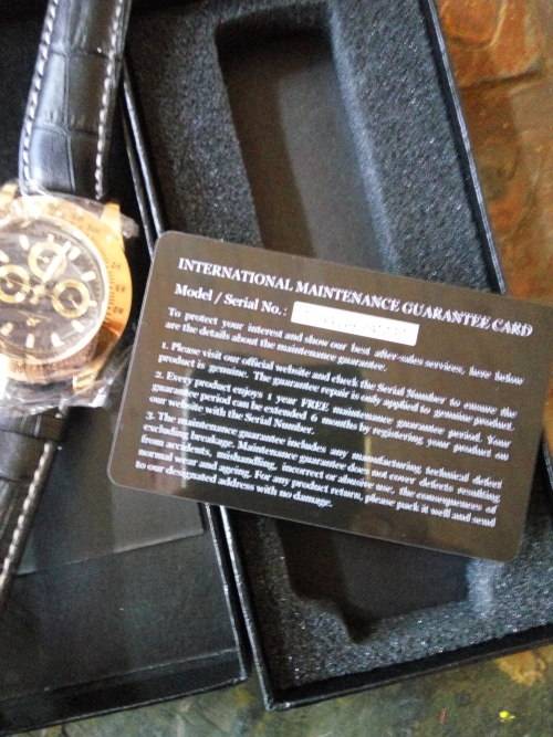 Authentic KRONEN & SOHNE Jules Verne Voyager AUTOMATIC Chronograph Watch BRAND NEW !!!