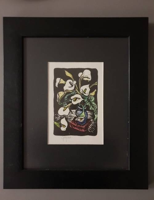 GREGOIRE BOONZAIER HANDCOLOURED LITHOGRAPH- PENCIL SIGNED