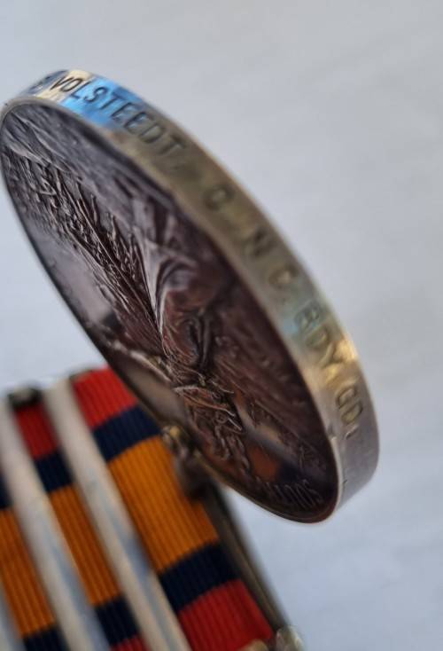 QUEENS SOUTH AFRICA MEDAL - COMMANDER IN CHIEFS BODYGUARD