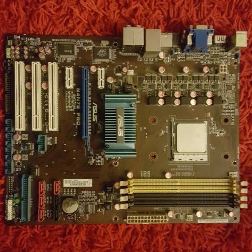 ASUS GAMING MOTHERBOARD + DUAL CORE CPU