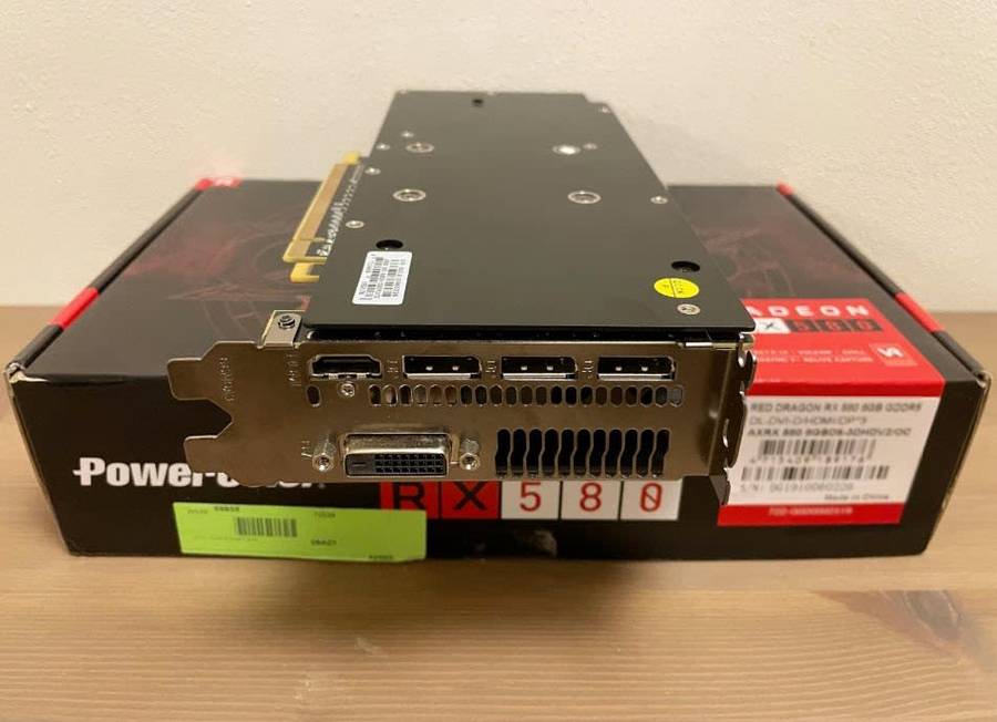 PowerColor RX580 4GB Red Dragon ** GAMING GRAPHICS CARD ** GOOD CONDITION