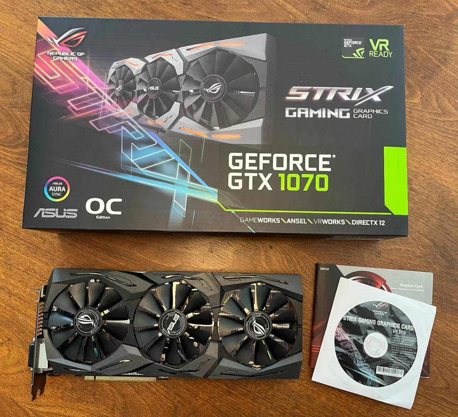 Asus GTX 1070 8GB ROG STRIX ** Gaming Graphics Card ** Excellent Condition ** Never Mined