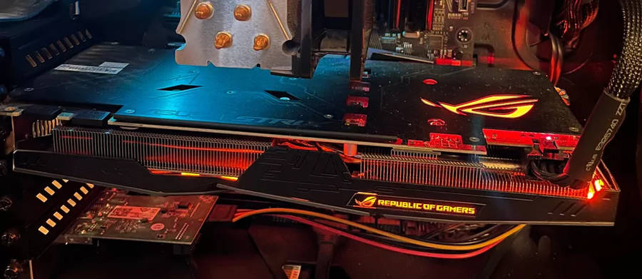 Asus GTX 1070 8GB ROG STRIX ** Gaming Graphics Card ** Excellent Condition ** Never Mined