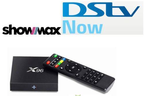 x96 Android TV Box With wireless Keyboard
