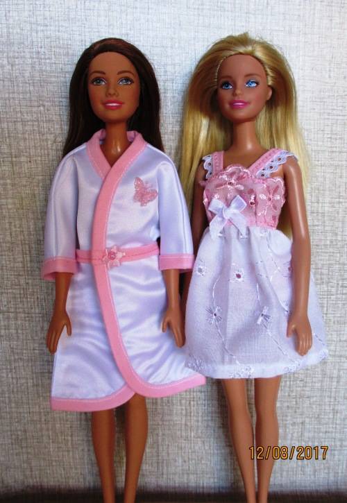 Barbie summer nightie with gown and panties.