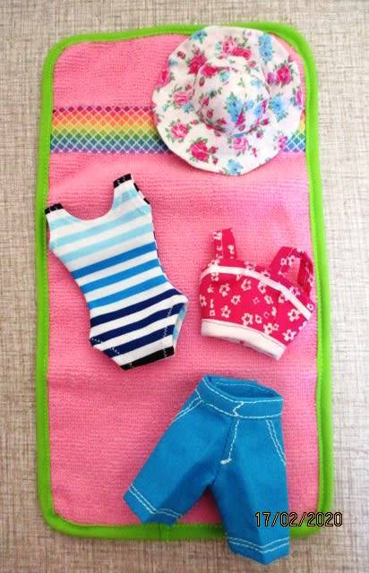 Barbie doll's SUMMER HOLIDAY set no. 7