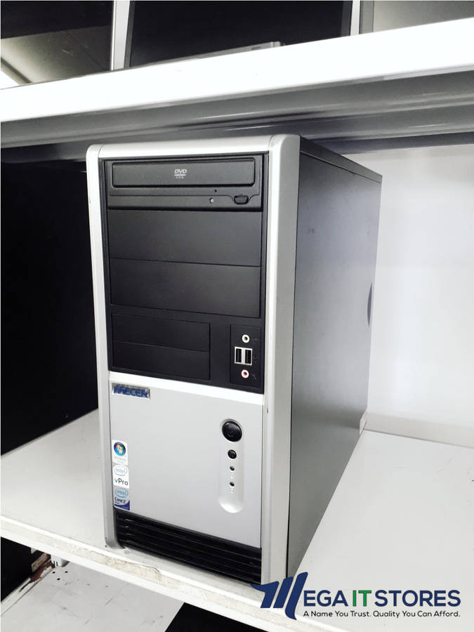 Mixed Mecer Core 2 Duo Desktop Computers
