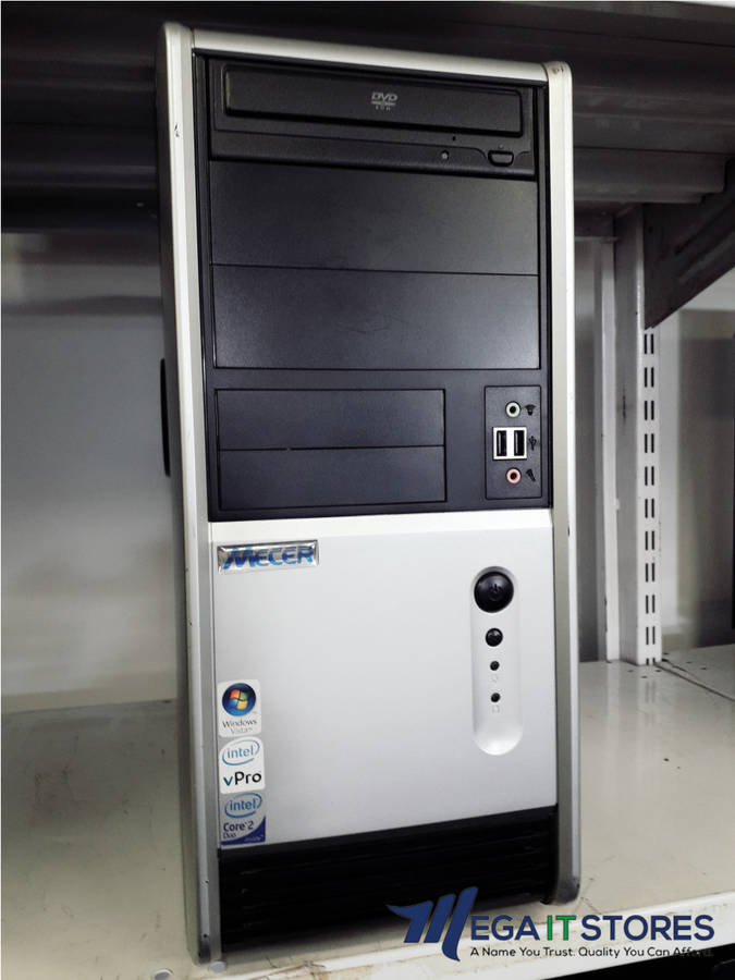 Mixed Mecer Core 2 Duo Desktop Computers