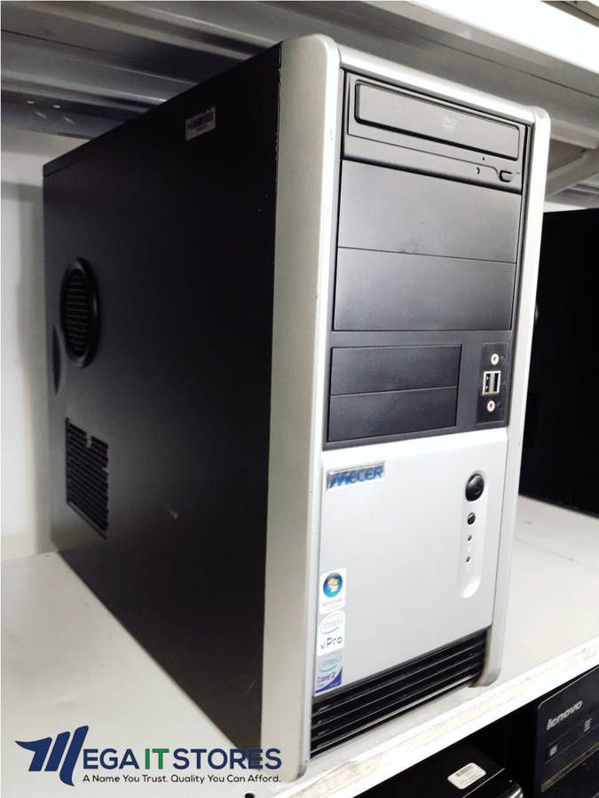 Mixed Mecer Core 2 Duo Desktop Computers