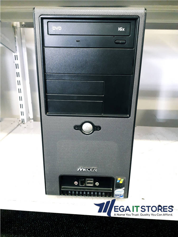 Mixed Mecer Core 2 Duo Desktop Computers
