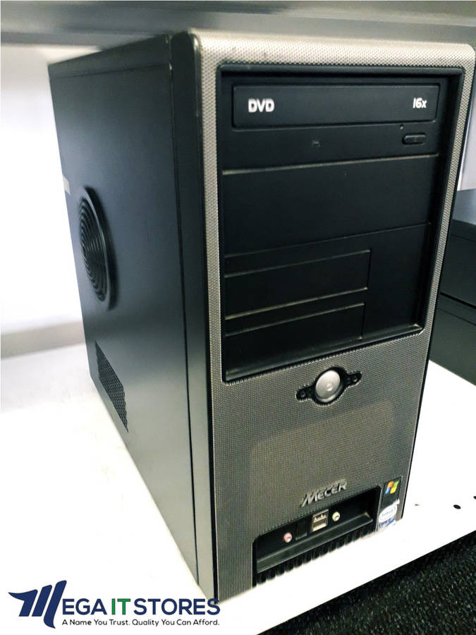 Mixed Mecer Core 2 Duo Desktop Computers