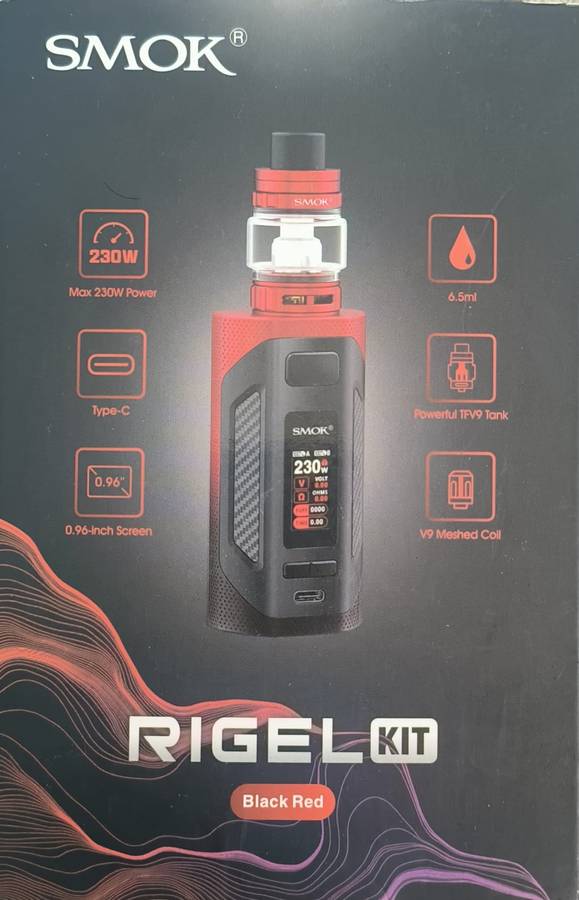 Smok Rigel Kit - Black Red