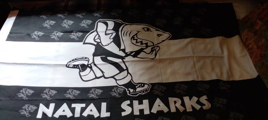 Natal Sharks Rugby Team Flag