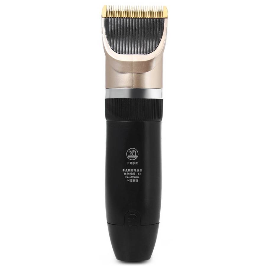 Professional Rechargeable Cordless Pet Hair Clipper with Grooming Kit for Dogs Cats House Animals