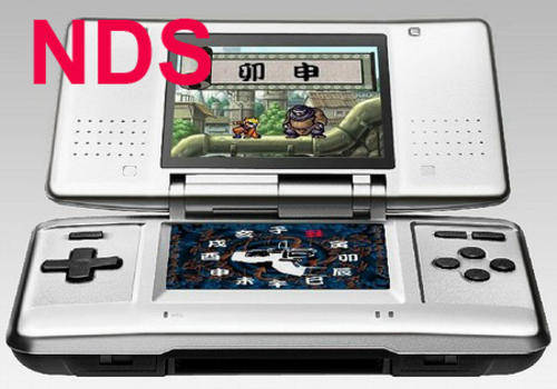 Nintendo DS NDS Game Console Dual Screens Touch Screen + R4 Slot + 2GB TF Card with 40 Games