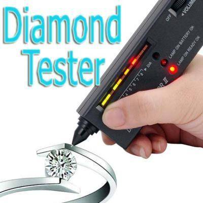 Portable Diamond Gem Tester Selector V2 with Case Gemstone Platform Jewelery tool