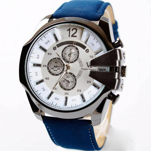 V6 Men Fashion Quqrtz Sport Wristwatch Watch
