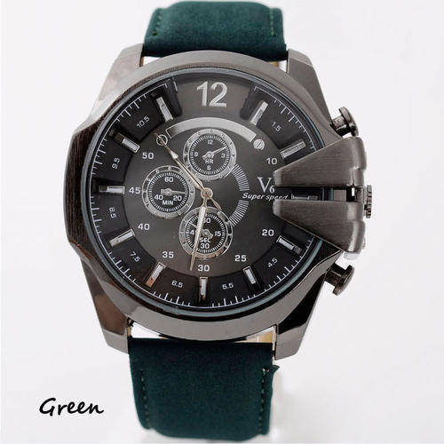 V6 Men Fashion Quqrtz Sport Wristwatch Watch