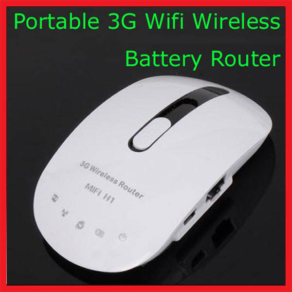 Unlocked 3G/HSDPA/ADSL Mifi Wireless Travel Router Turn Your 3G USB Modem to Wifi