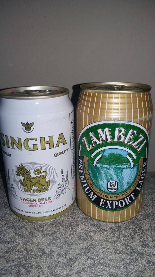 COLLECTORS BEER CANS 340ML - SEALED
