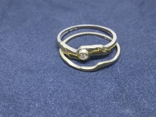 9ct Gold Wedding set