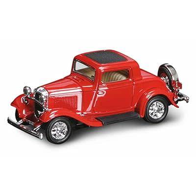 FORD 3 Window Coupe 1932 rouge 1:43 - LUCKY DIE CAST