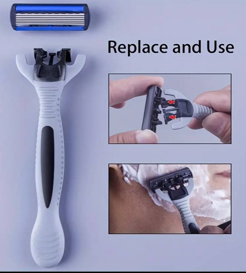 THIS WEEKEND ONLY!!! Men`s Manual Shaver Set, 2 Handle + 24 Blades