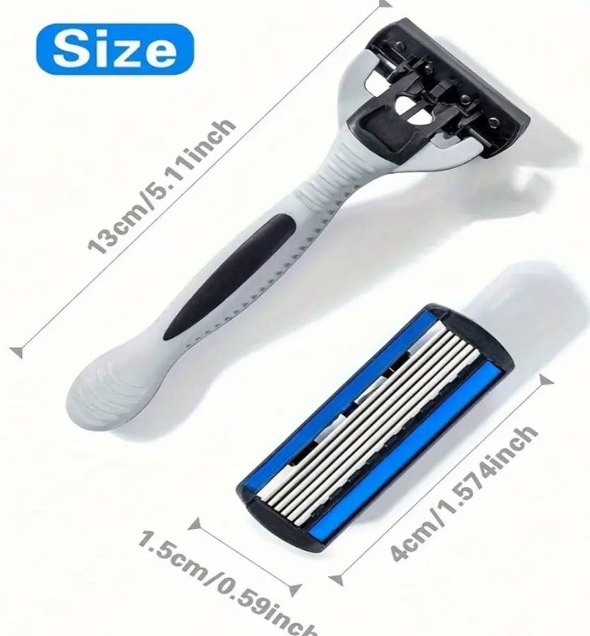 THIS WEEKEND ONLY!!! Men`s Manual Shaver Set, 2 Handle + 24 Blades