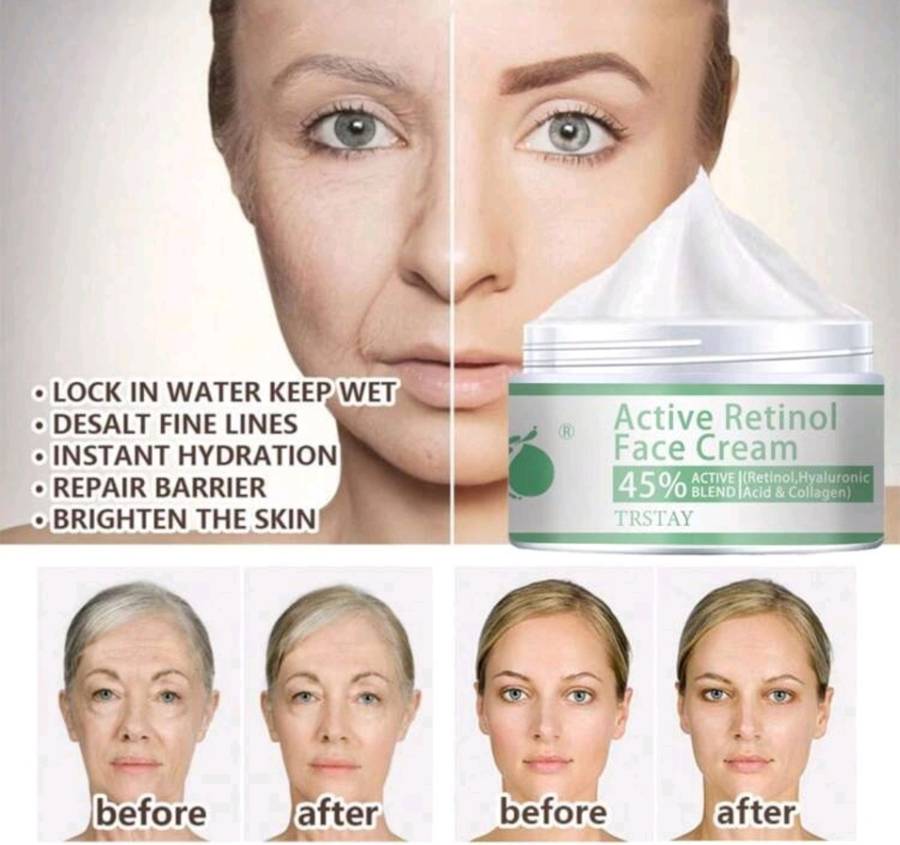 TRSTAY High Moisturizing Face Cream and Pore Shrinking Serum