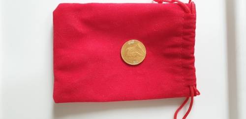 Kruger Pond Rand Gold - RARE Double Shaft - 1892 Gold Coin 1 Pond Kruger Rand Gold Pond