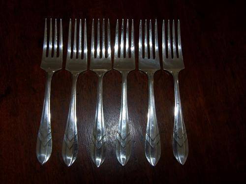 6 Yeoman plate forks !!!