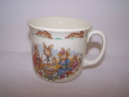 Bunnykins - Christening mug ... Royal Doulton !!!