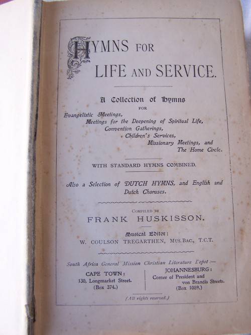 hymns for life & service ... 1911 !!!