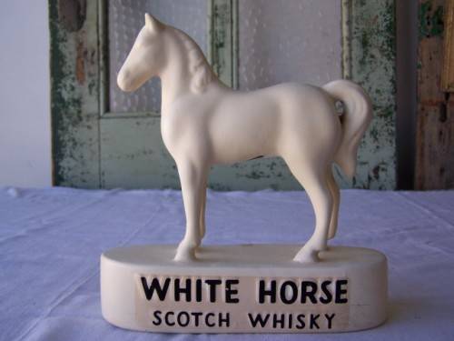 horse ... a white one !!!