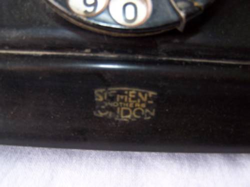 telephone ...  old siemens !!!