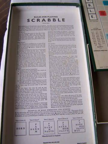 scrabble ... always a winner !!!