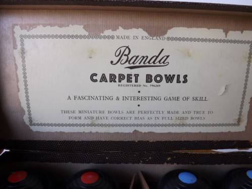 bowls... the carpet variety !!!