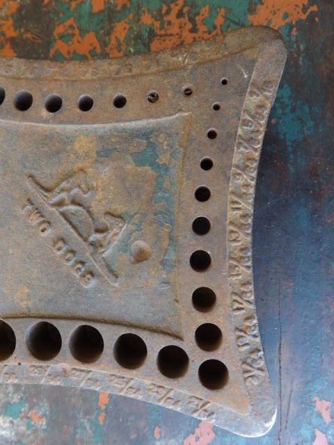 stunning cast iron stand ... for drill bits !!!